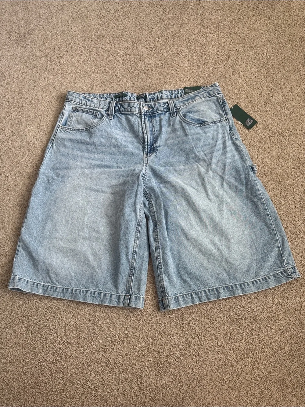 Wild Fable Light Blue Denim Jean Shorts Jorts Skater